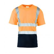 Brixton flash koszulka z pasami odblaskowymi 50-50 160g POLSTAR [AFKT] - brixton-flash---afkf---koszulka-t-shirt-odblask-wstawka---pomaranczowy---01.jpg
