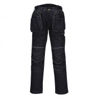 Spodnie PW3 z kieszeniami kaburowymi PORTWEST [T602] - t602bkr.jpg