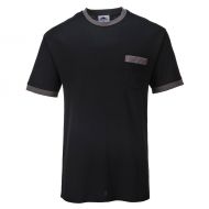T-shirt kontrastowy Portwest Texo PORTWEST [TX22] - tx22bkr.jpg